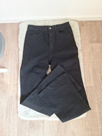 Jeans flare taille haute shein t38 #F38M-099