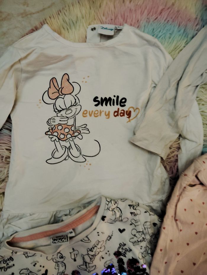 Lot Disney Minnie 3/5 ans mode fashion chic - photo numéro 2
