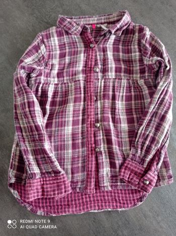 Chemise manches longues