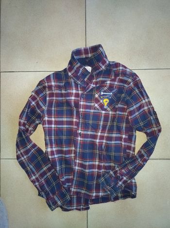 Chemise manches longues épaisse 12 ans 