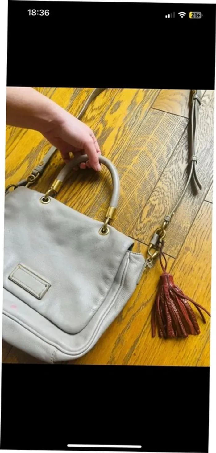 Sublime sac en cuir marc jacobs modèle « too hot to handle