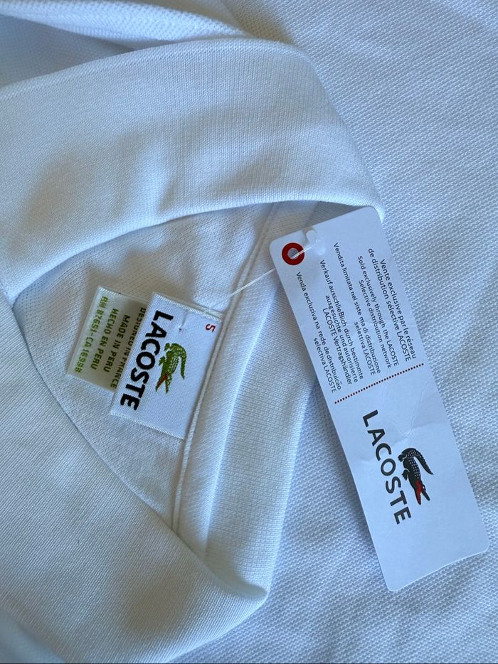 T-shirt Lacoste, taille M - photo numéro 4
