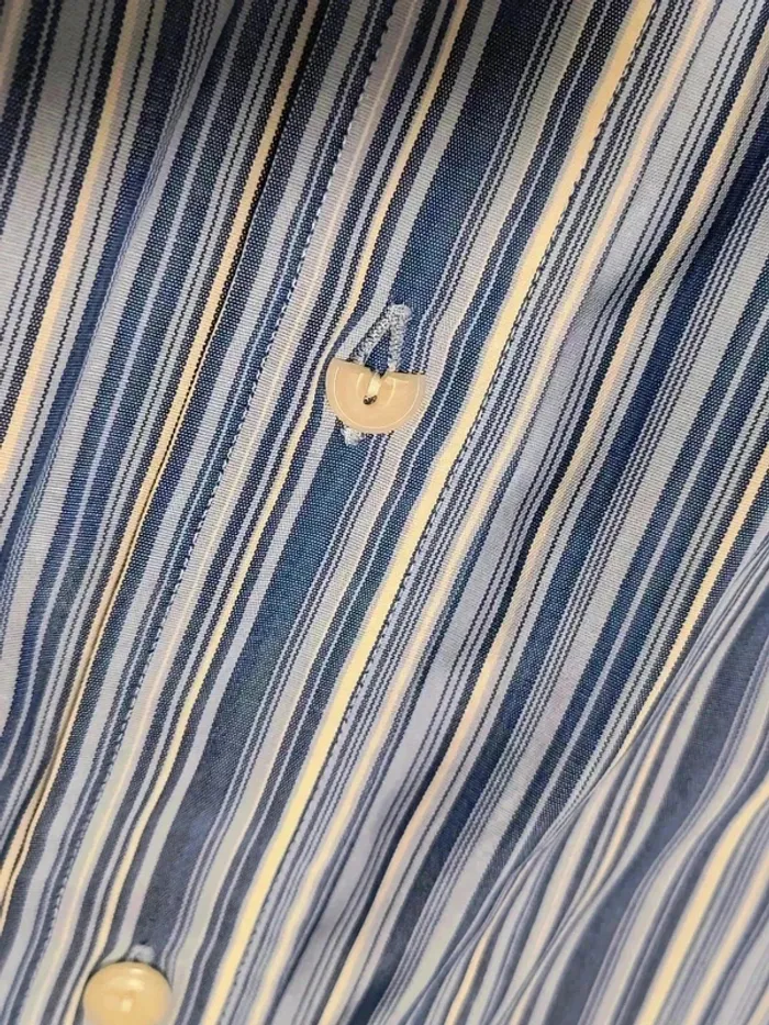 Chemise Ralph Lauren rayée vintage – coupe large, look Y2K - photo numéro 9