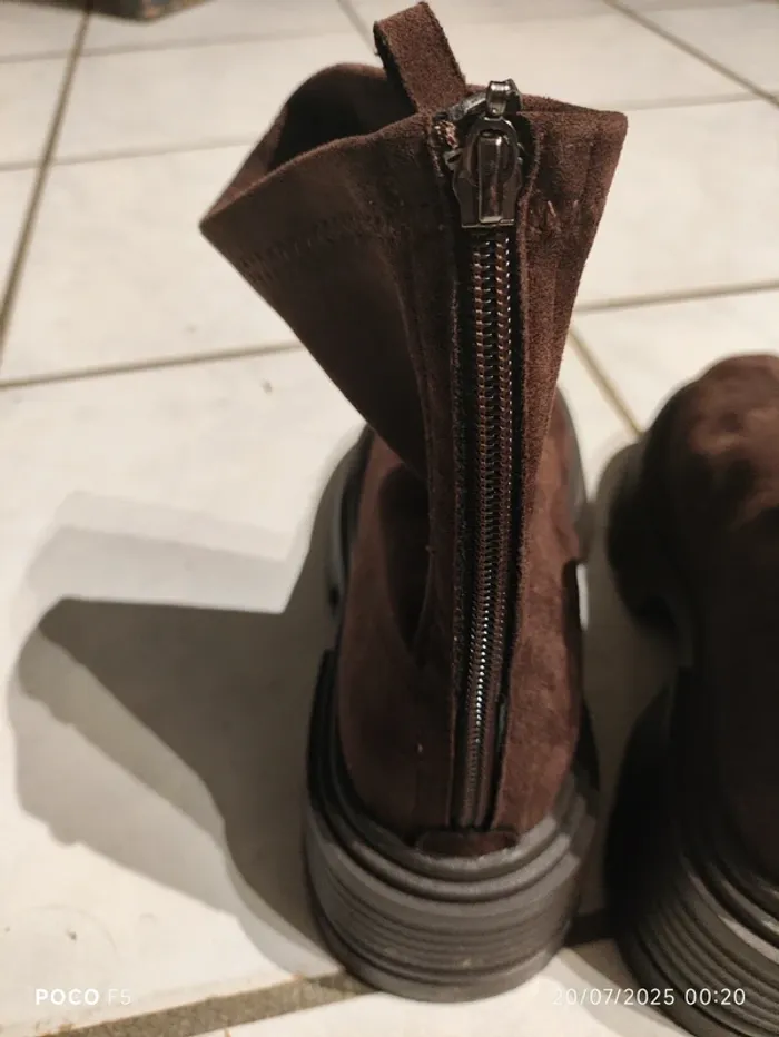 Botte marron taille 39 - photo numéro 9