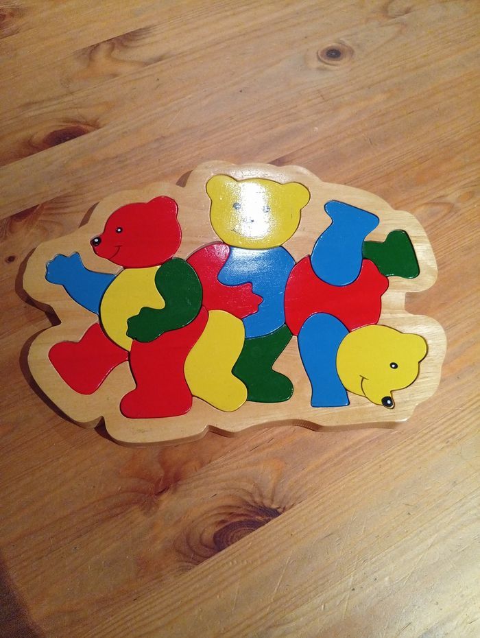 Lot de 8 jeux d'éveil en bois - photo numéro 5