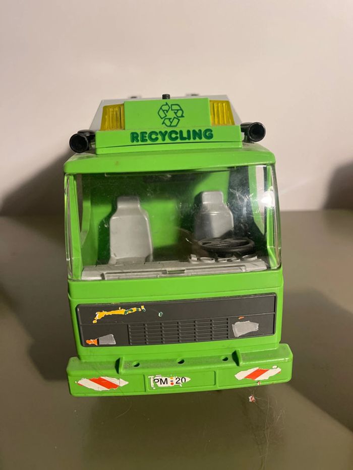 Lot de deux camions poubelle, poubelle Playmobil - photo numéro 4