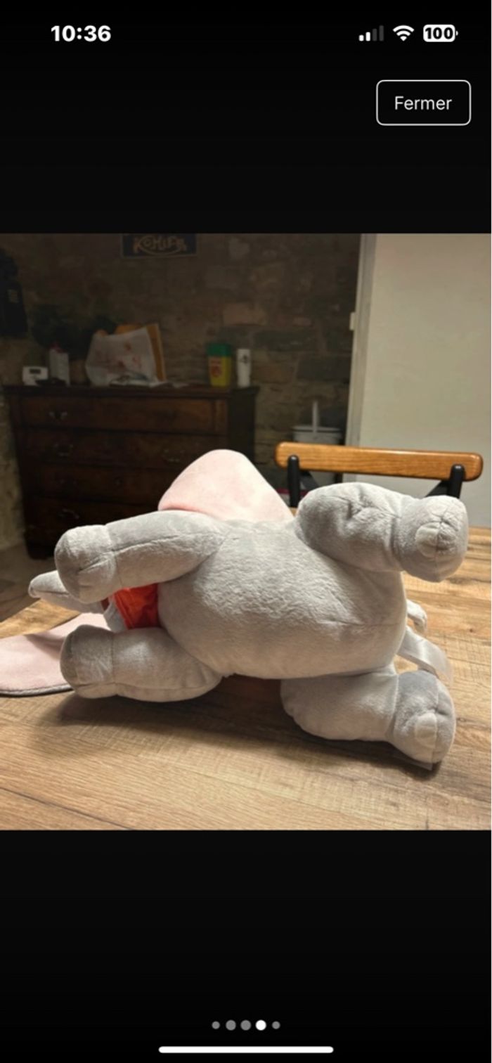 Peluche Dumbo Disney - photo numéro 4