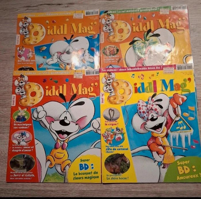 Livres diddl mag année 2010