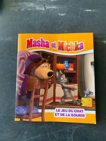 Livre Marsha et Michka le jeu du chat et de la souris