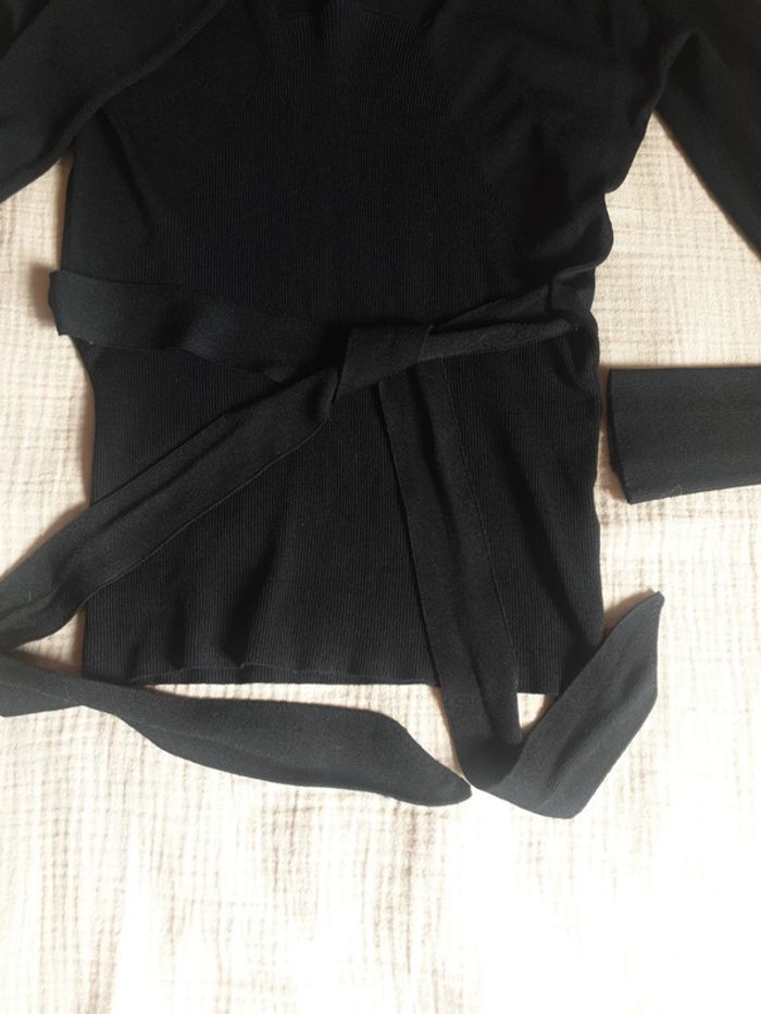 Pull noir Phildar. - photo numéro 4