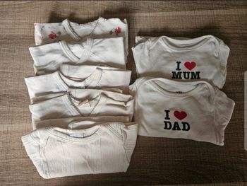 Lot 7 body ML 3mois mixte