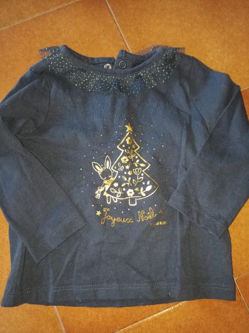 T shirt fille noël