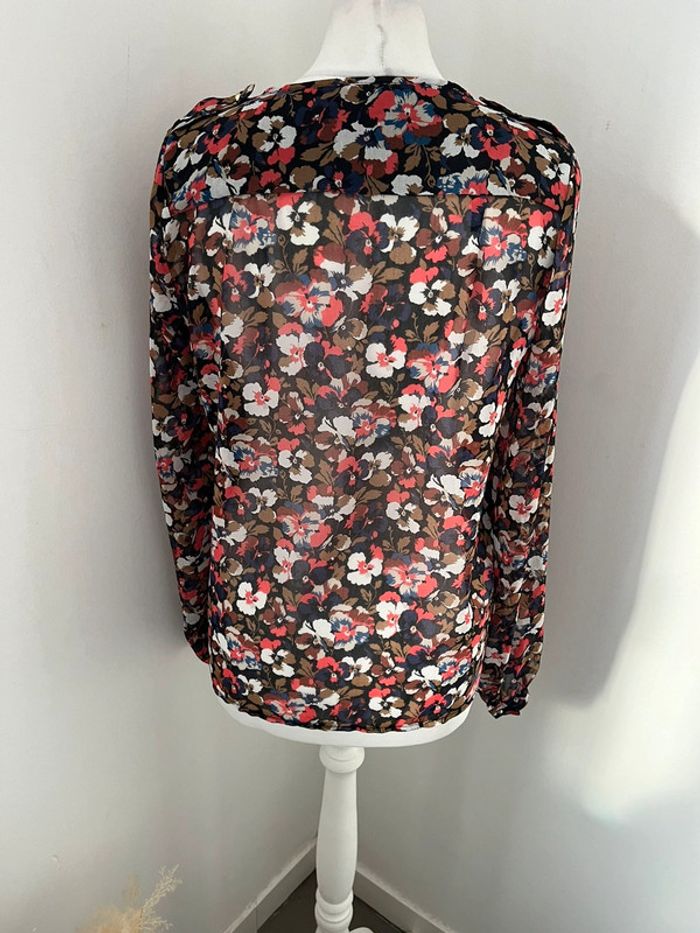 Blouse à fleurs sinequanone M - photo numéro 5