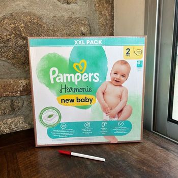 Couche taille 2 Pampers Harmonue : 111 Couches