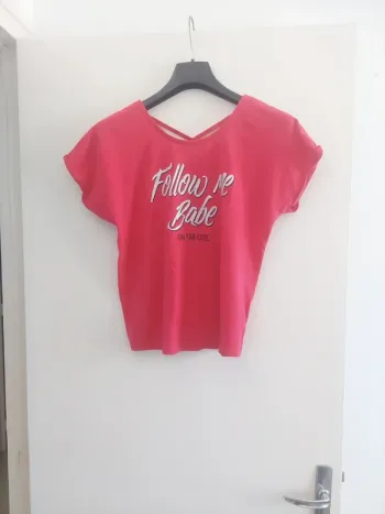 Tee-shirt rose