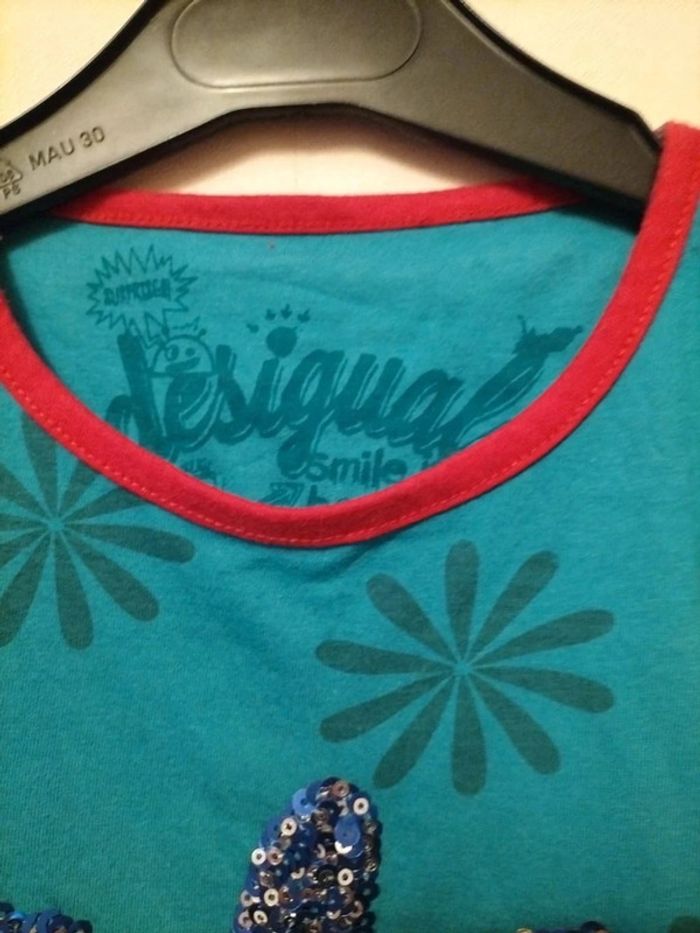 Tee shirt Desigual 13/14ans - photo numéro 4