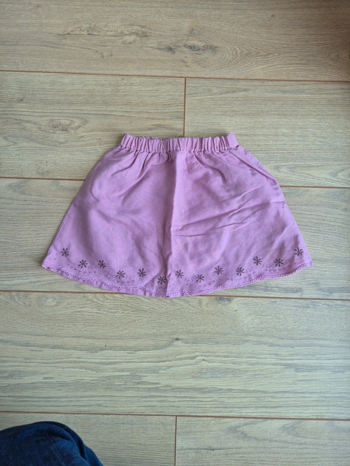 Jupe vieux rose