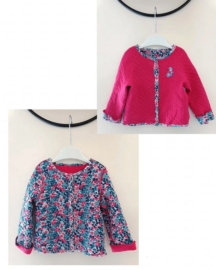 24 mois 2 ans veste réversible sergent major