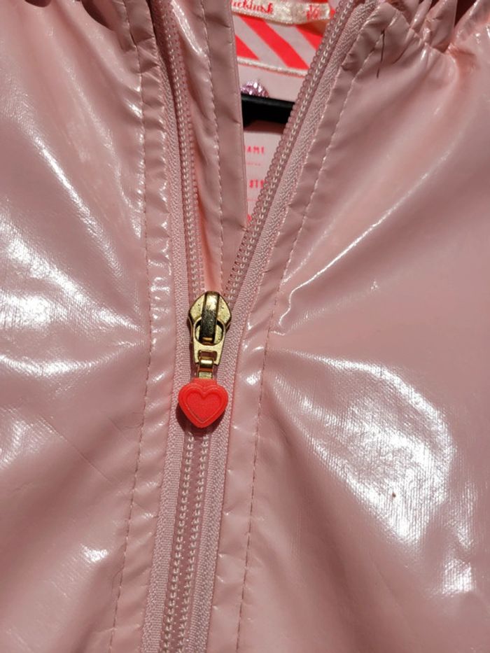 Superbe veste imperméable Billieblush, rose bonbon 🍬, 12 ans - photo numéro 7
