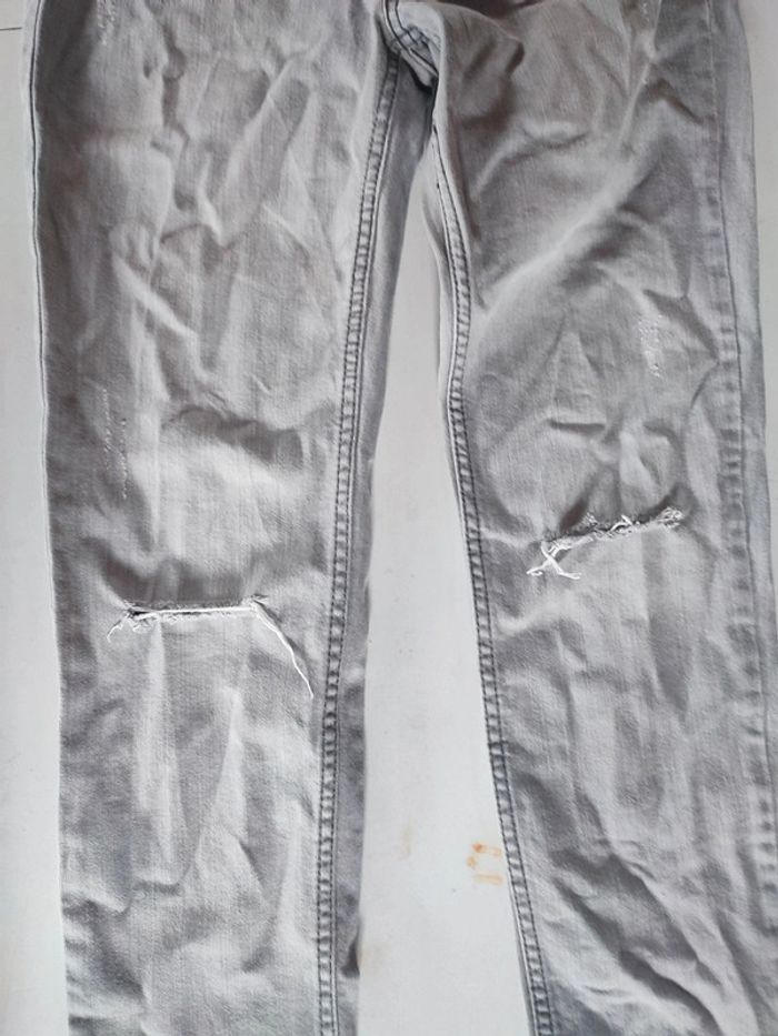 Jean stradivarius gris - photo numéro 3