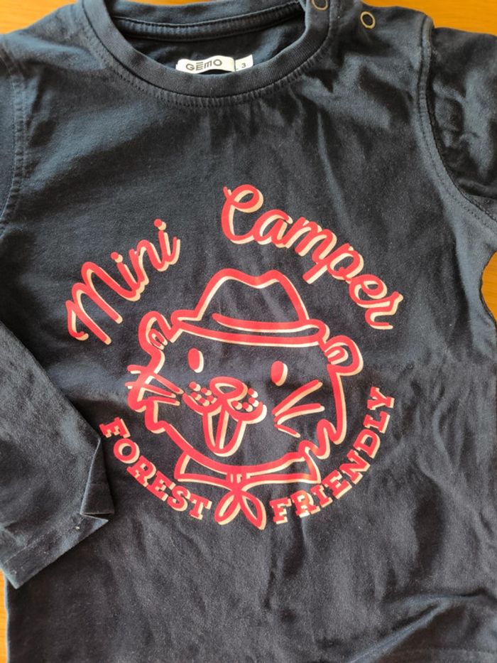 T-shirt ML Gémo 3 ans - photo numéro 2