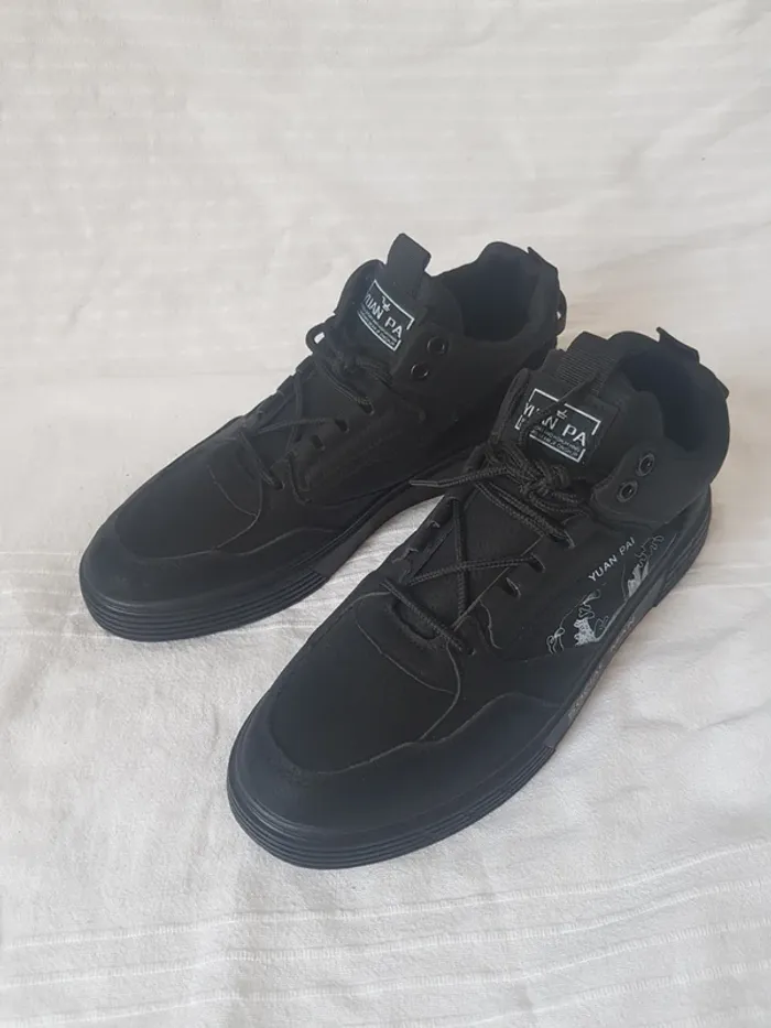 Chaussures Social Man Yuan Pai Noir (F/H) T40 - photo numéro 4