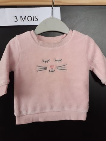 Pull fille 3 mois - Boîte à Malices