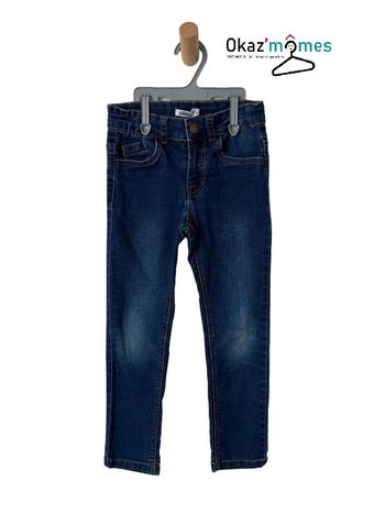 Jean stretch bleu denim - Gémo 6 ans