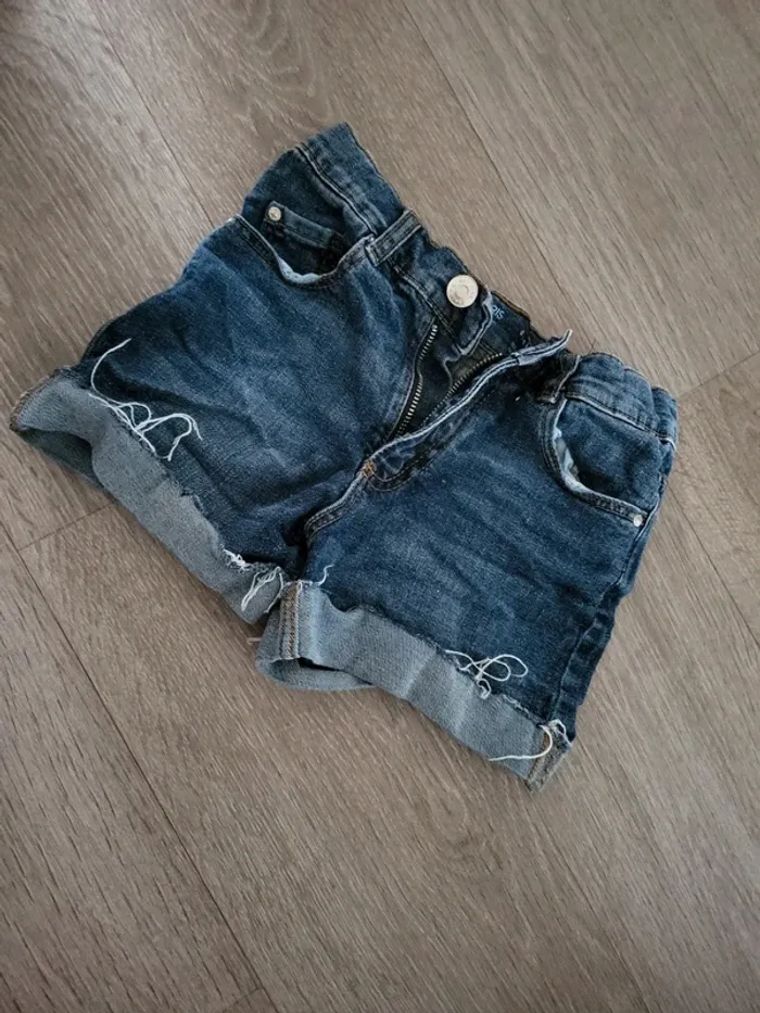 Short en jeans 7/8 ans