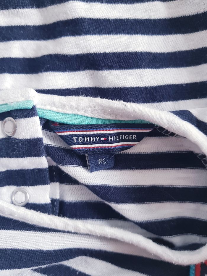 Tommy Hilfiger - Tee-shirt manches longues - Marinière (18 mois) - photo numéro 5