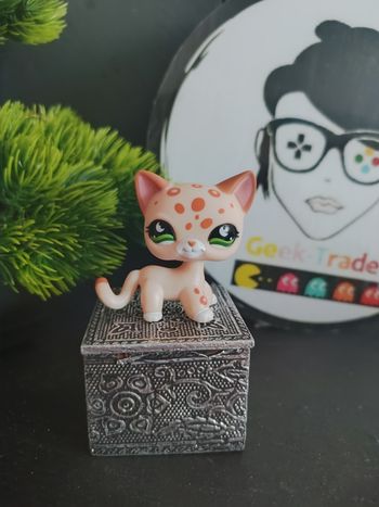 Littlest Petshop Pet Shop LPS Authentic  Authentique cat Shorthair European 852