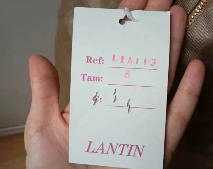Robe de soirée sans bretelles doré S 36 Lantin - photo numéro 6
