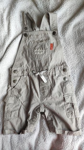 Salopette short
