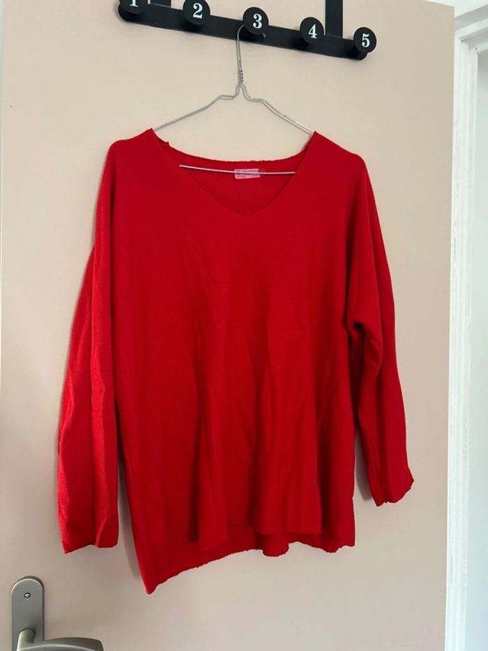 Pull rouge