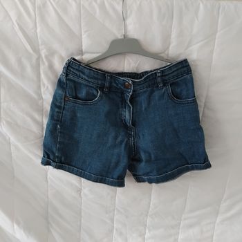 Short bleu fonce