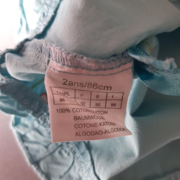 Jupe bleu ciel motif Winnie l'Ourson - photo numéro 5