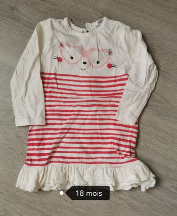 Robe manche longues fille