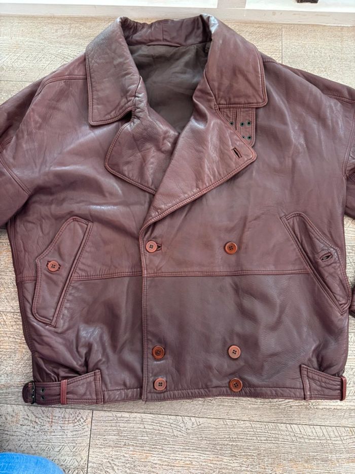 Manteau en cuir - photo numéro 3