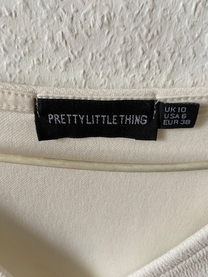 Haut blanc Pretty Little Thing - photo numéro 2