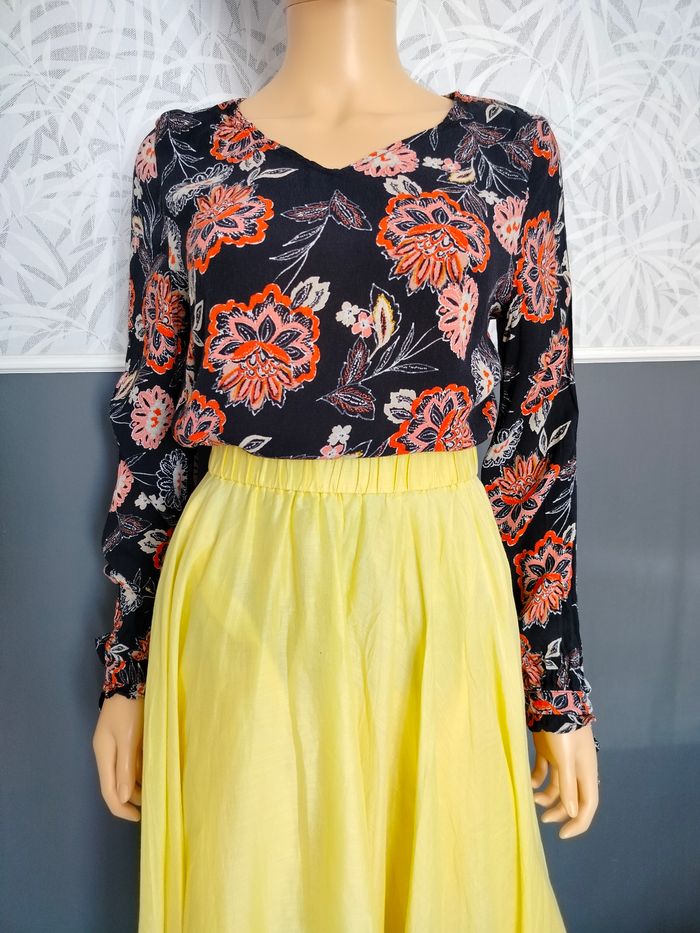 Blouse fleurie Promod T36 H*460