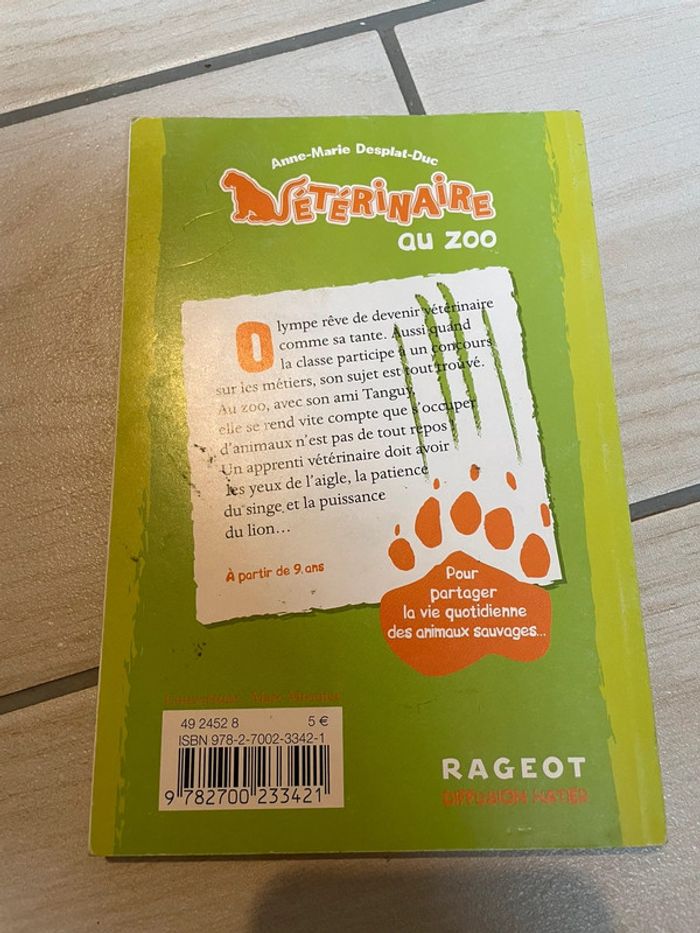 Livre vétérinaire au zoo - photo numéro 2