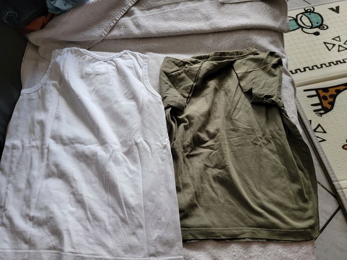 Lot de 6 tee-shirts manches courtes 8 ans garçon - photo numéro 4