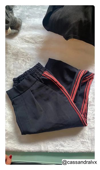 Pantalon tailleur bleu marine - Pull and  Bear