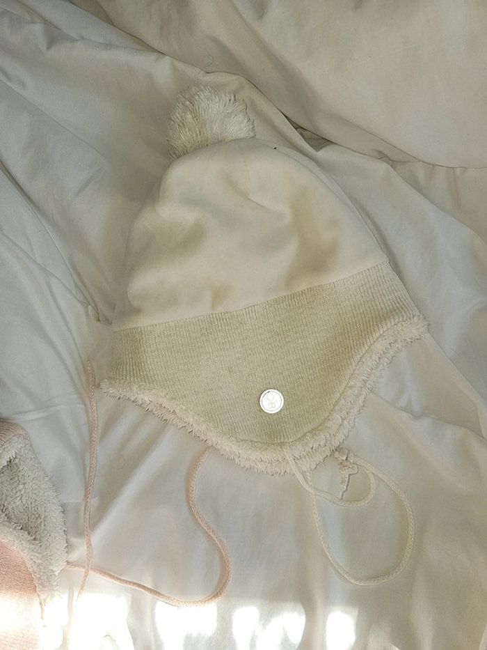 Lot de 2 bonnets fille - photo numéro 3