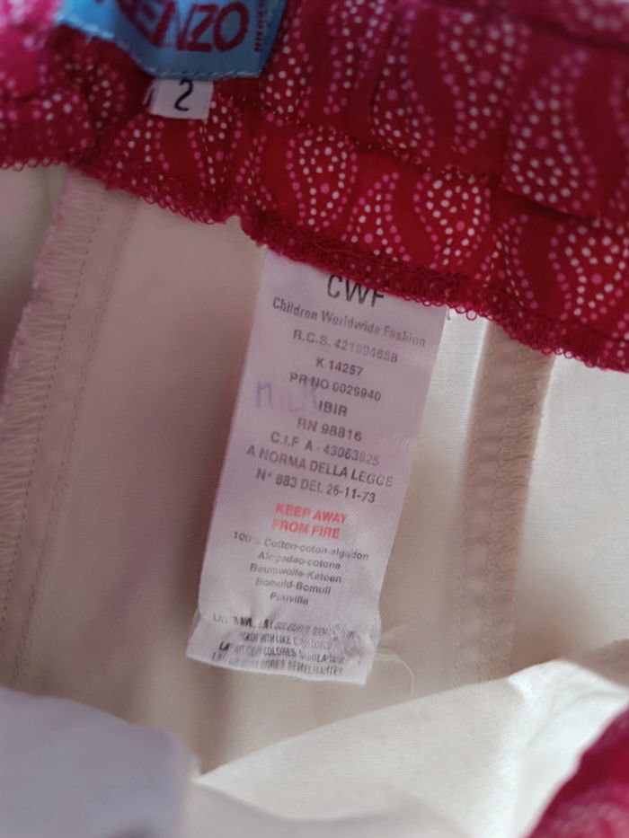 Ensemble 2 pièces Tshirt pantalon T. 2 ans Kenzo Junior - photo numéro 18