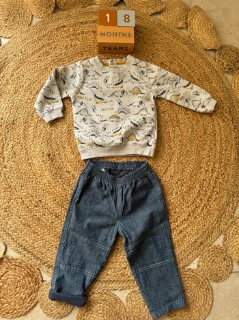 Ensemble garçon 18 mois
