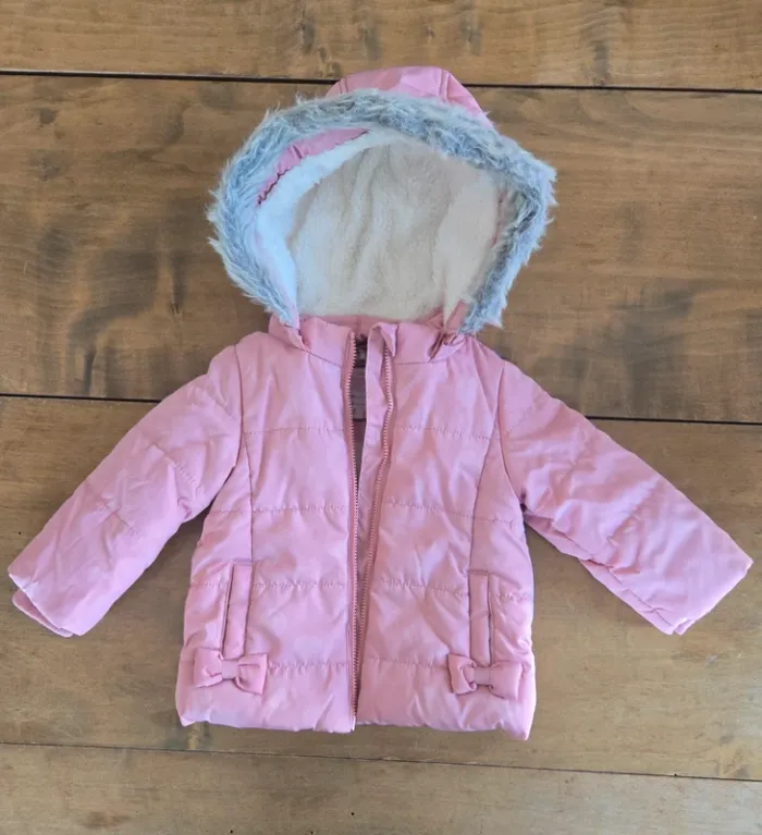 Manteau anorak Orchestra fille 9 mois