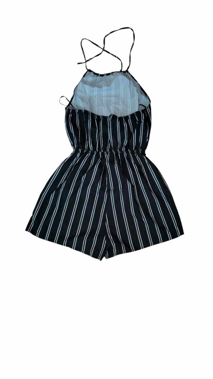 combi short rayures été femme taille 36 / S - photo numéro 3