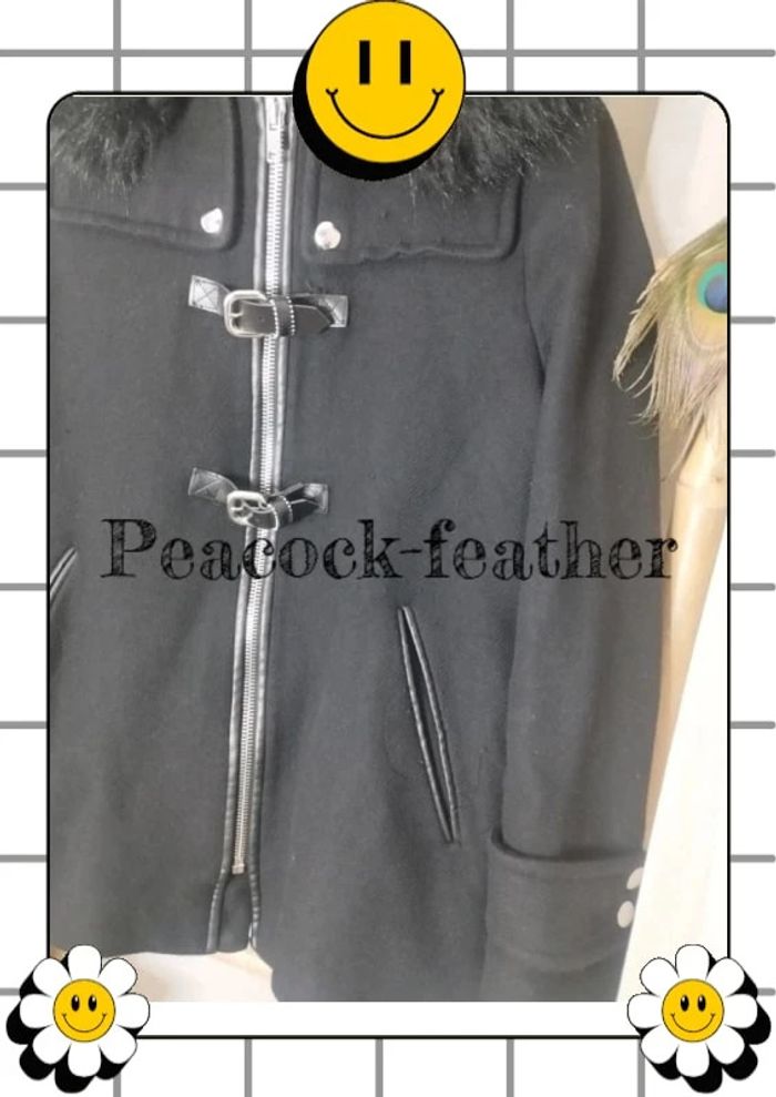 Manteau Zara noir 40 - photo numéro 3