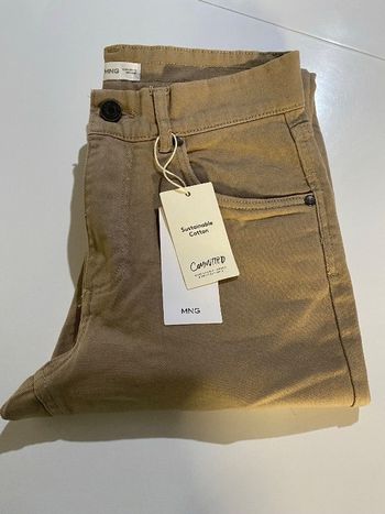Jean slim MNG beige taille Xs